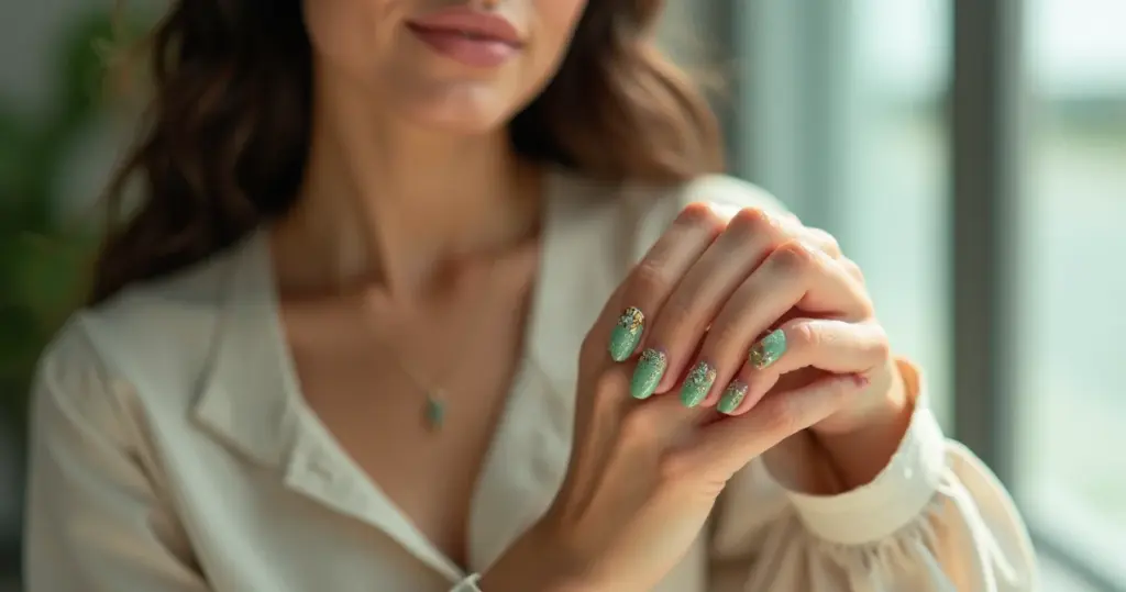 10 Ideias de Unha em Gel Decorada Verde que Vão Dominar 2026