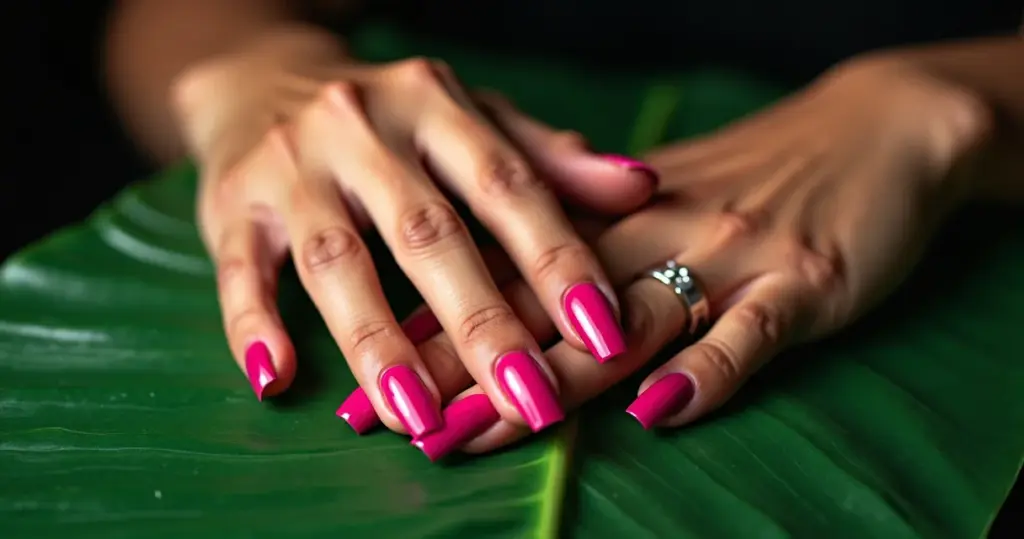 Unha em Gel Rosa Escuro: Segredos e Inspirações para 2026