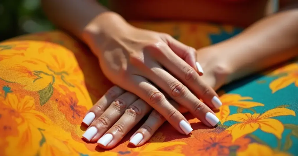 24 Ideias de Unha em Gel Simples com Francesinha que Duram 3 Semanas