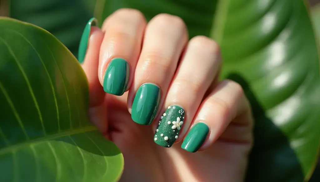 87 Ideias de Unha em Gel Verde Água para Arrasar em 2026