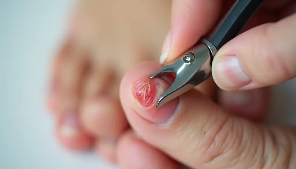 Unha encravada no pé: o erro no corte que 90% comete e como evitar