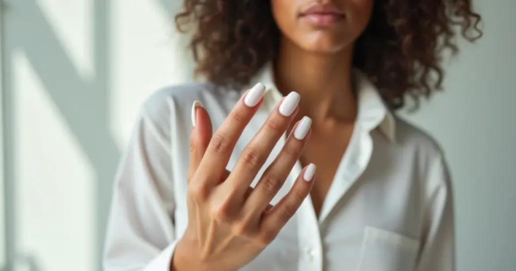 Unha Esfumada Branca Perfeita: O Método Que Ninguém Te Contou