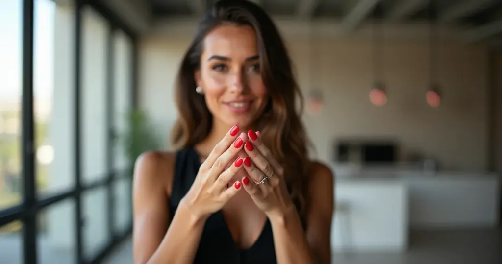 23 Ideias de Unha Francesinha Vermelha que Vão Transformar Seu Look