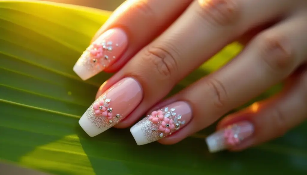 121 Ideias de Unha Gel Bailarina Decorada que Duram Sem Lascar