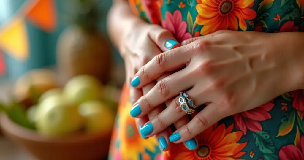 15 Ideias de Unha Infantil Azul para Festas Mágicas e Seguras