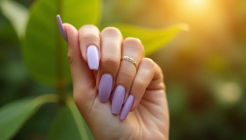 37 Ideias de Unha Lilás com Filha Única para Arrasar em 2026