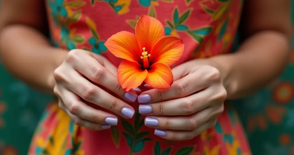 18 Ideias de Unha Lilás com Glitter: Do Dia a Dia ao Luxo