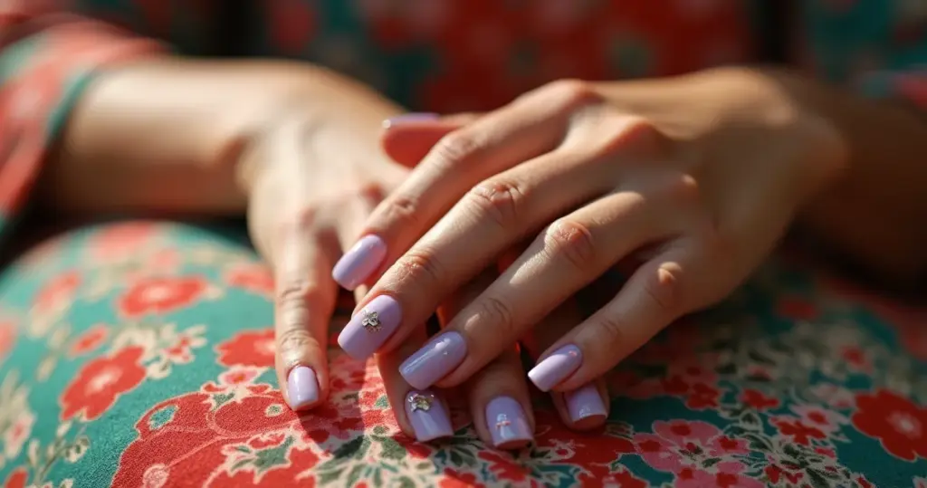 32 Ideias de Unha Lilás Decorada: Faça em Casa e Arrase em 2026