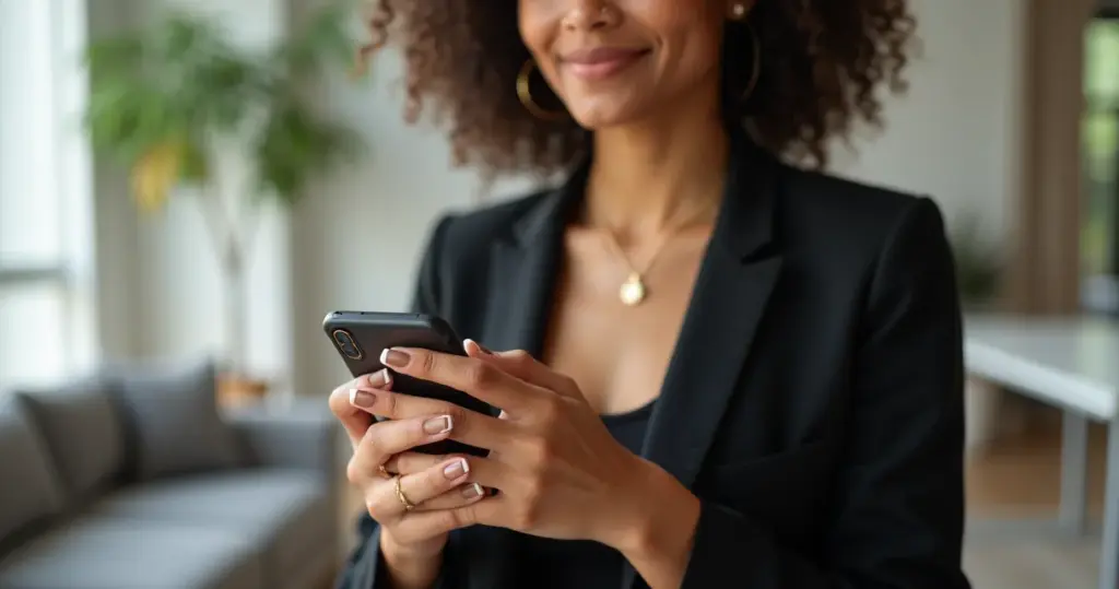 17 Ideias de Unha Marrom com Francesinha Branca para Você Brilhar em 2026