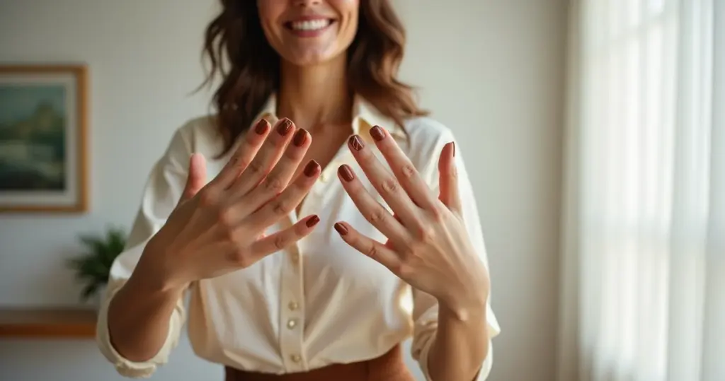 17 Ideias de Unha Marrom Decorada Simples: Elegância Sem Esforço