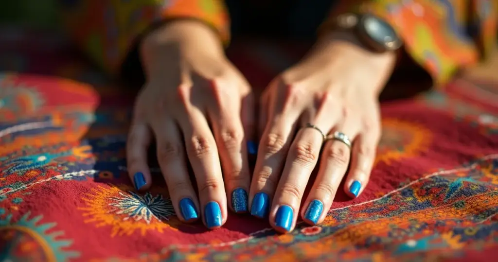 15 Ideias de Unha Olho Grego: Beleza + Proteção Que Você Faz em Casa