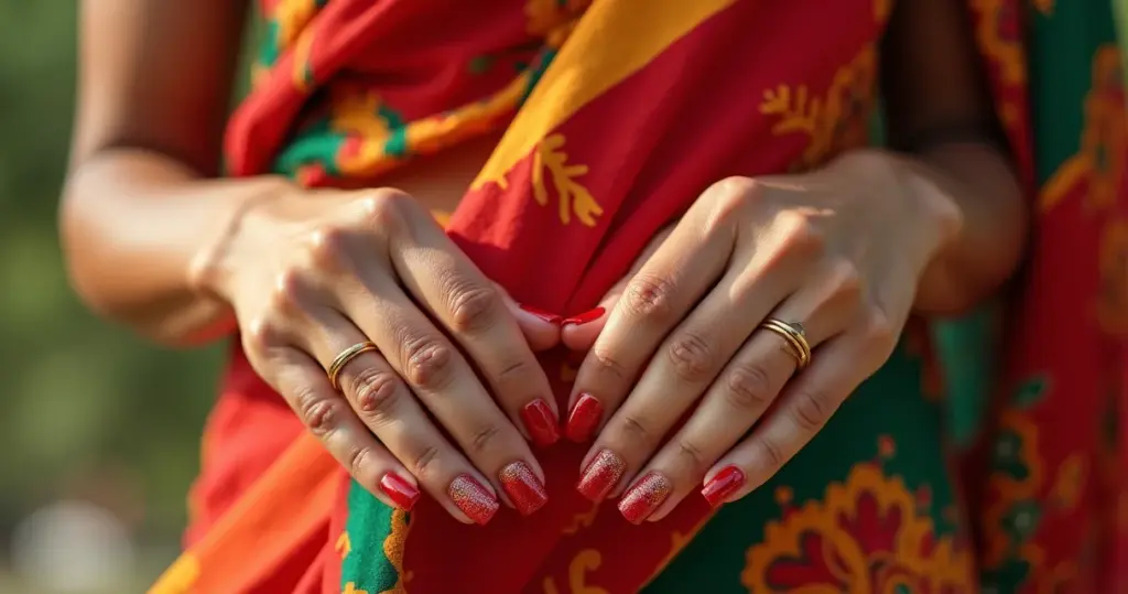 27 Ideias de Unha para Natal e Ano Novo que Unem Tradição e Modernidade