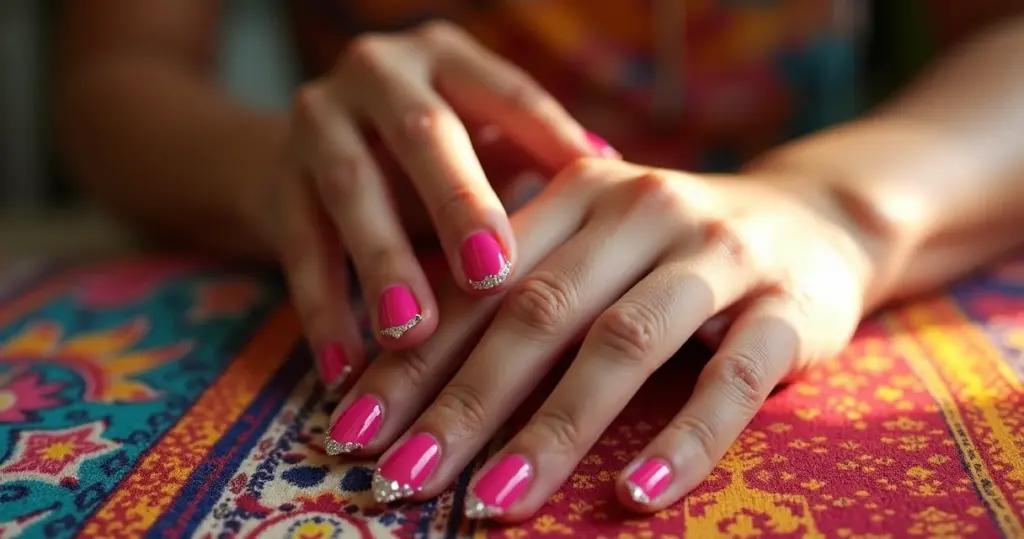 25+ Ideias de Unha Postiça Rosa Decorada Que Vão Transformar Seu Visual