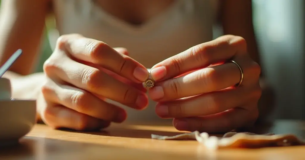 Unha quebrada no meio? Esse truque com saquinho de chá resolve em 15 minutos