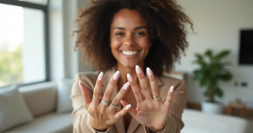 8 Ideias de Unha Redonda Branca: Do Clássico ao Moderno sem Errar