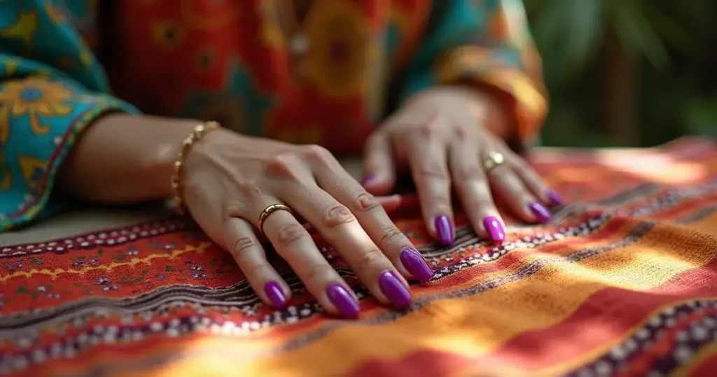 25 Ideias de Unha Roxa Decorada que Vão Transformar Seu Visual