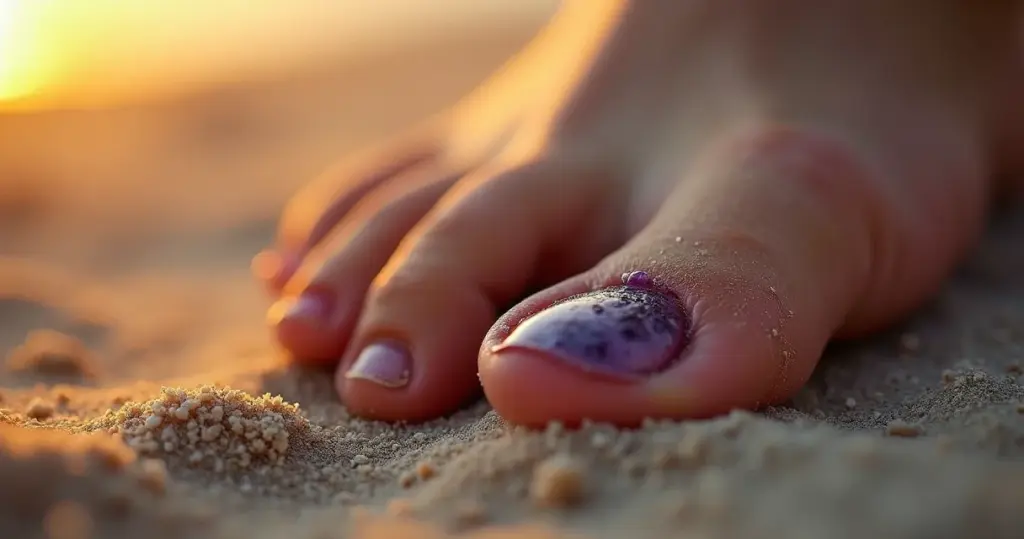 Unha roxa por dentro: quando é só pancada e quando pode ser sinal de alerta