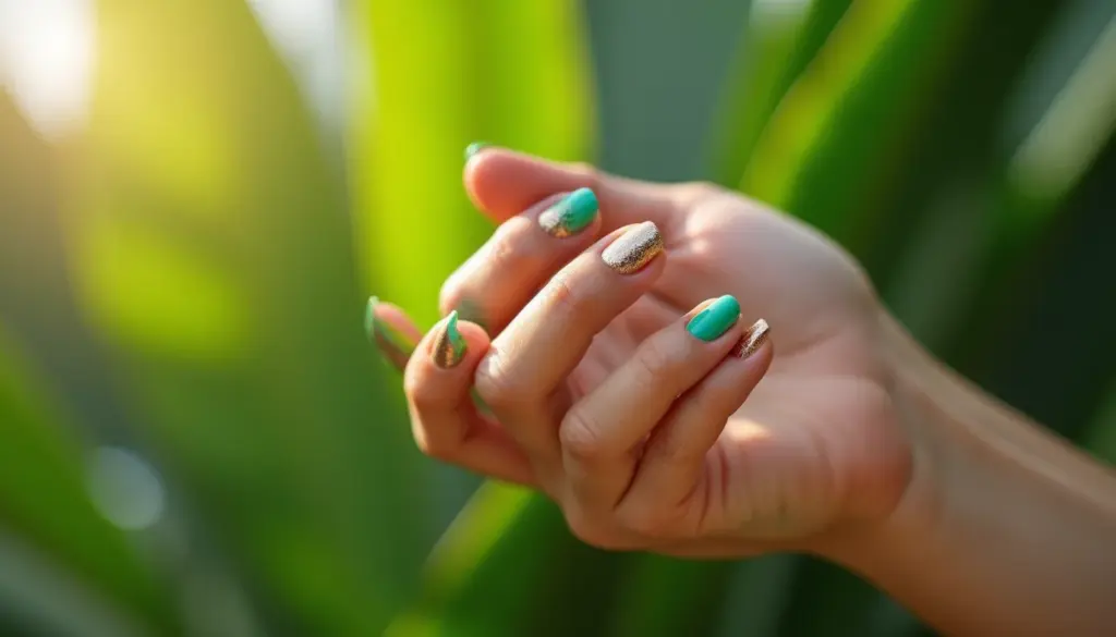 47 Ideias de Unha Verde Água com Rosa para Arrasar em 2025/2026