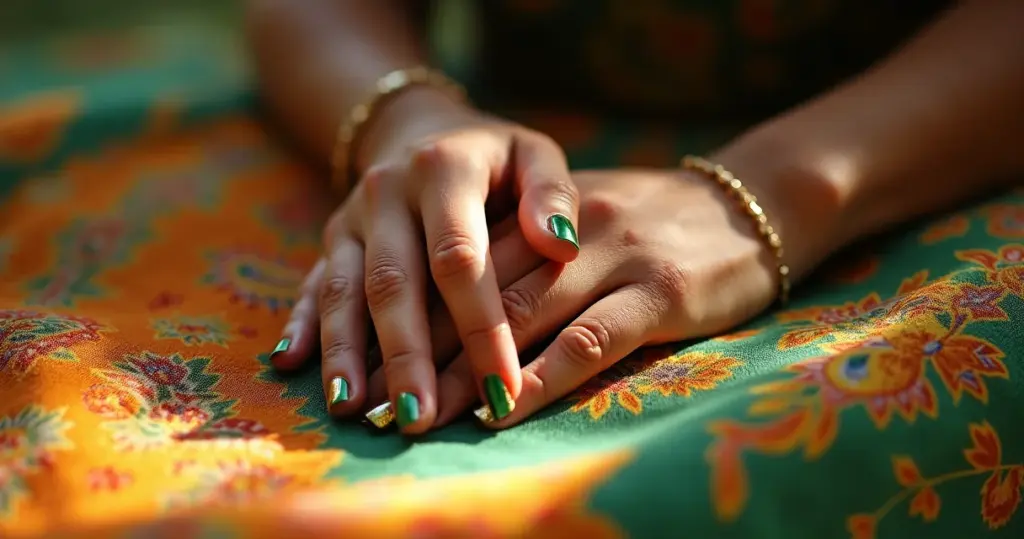 28 Ideias de Unha Verde com Dourado: Do Básico ao Luxo em Casa