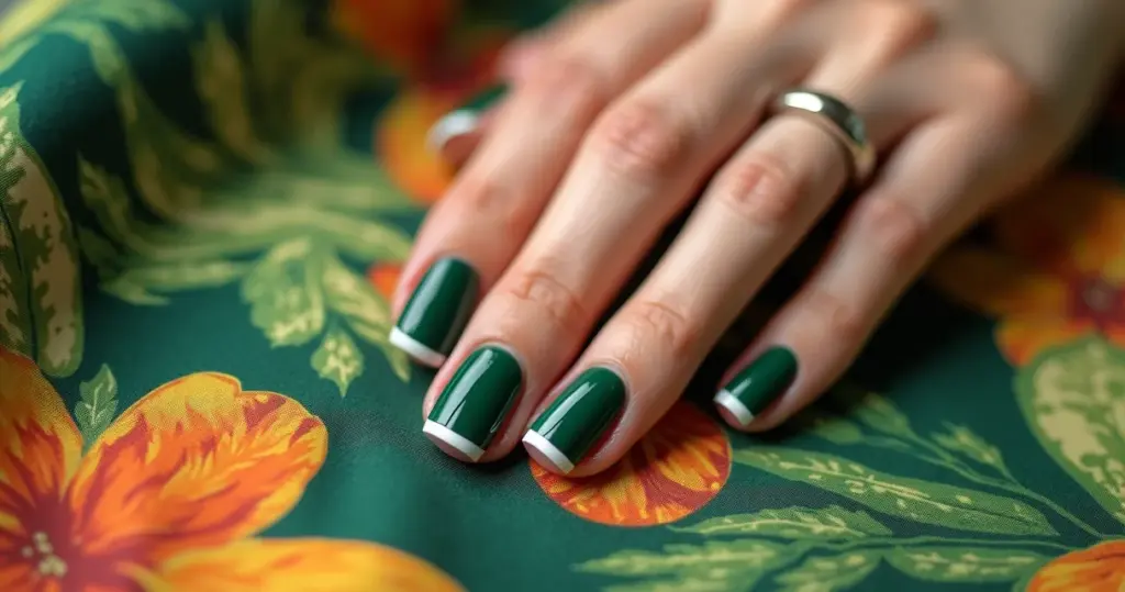 15 Ideias de Unha Verde Militar com Francesinha para Arrasar em 2026