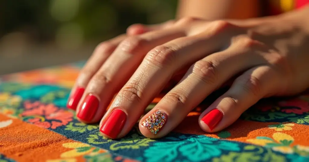 18 Ideias de Unha Vermelha com Filha Única: Transforme Seu Clássico