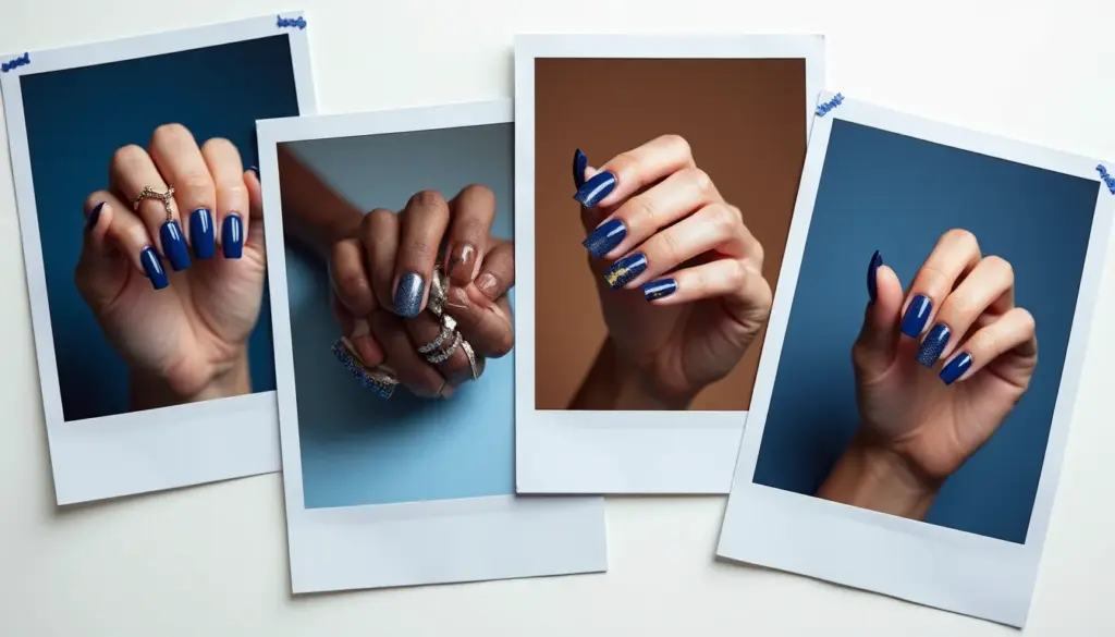 58 Ideias de Azul Escuro Unha Para Um Visual Sofisticado