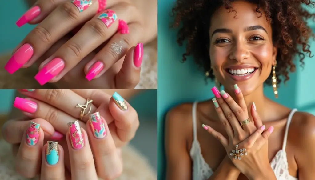 43 Ideias de Bailarina Gel Decoradas Unha Bailarina Curta Para Arrasar