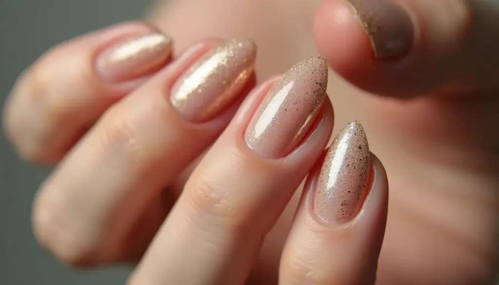 67 Ideias de Degrade Unha de Gel Decorada Delicada com Glitter para 2026 67 Ideias de Degrade Unha de Gel Decorada Delicada com Glitter para 2026