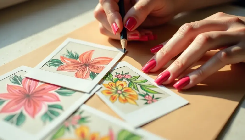 62 Ideias de Desenho de Unha para Desenhar e Praticar Nail Art