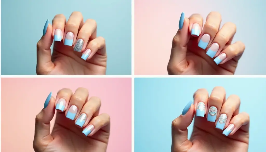 37 Ideias de Francesinha Unha Azul Bebe Para Arrasar em 2026
