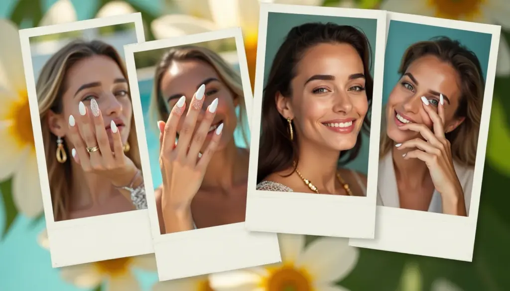 31 Modelo De Unha Em Gel Branca Que Não Amarela Nem Lasca 31 Modelo De Unha Em Gel Branca Que Não Amarela Nem Lasca