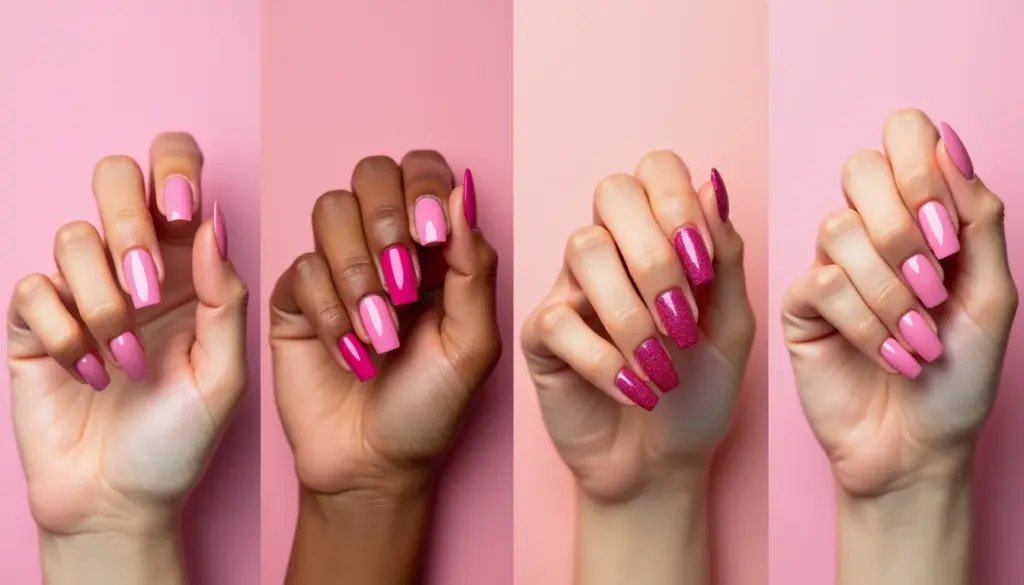 55 Modelos de Unha em Gel Rosa Que Vão Te Fazer Brilhar em 2026