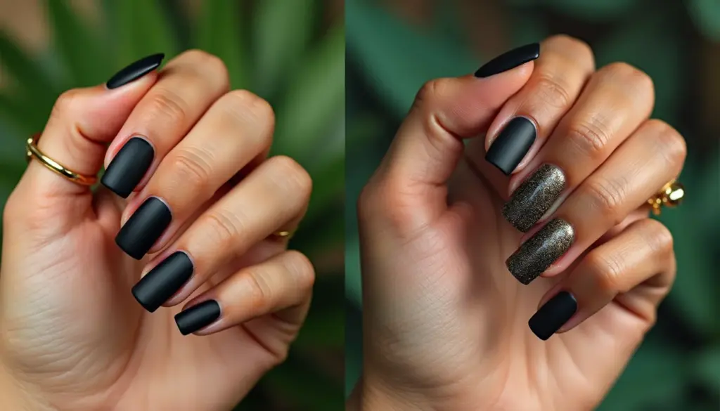 44 Ideias De Quadrada Quadrada Unha Em Gel Preta Para Sair Do Óbvio
