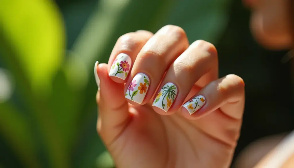 47 Unhas com Florzinha: Ideias Fáceis para Arrasar em 2026