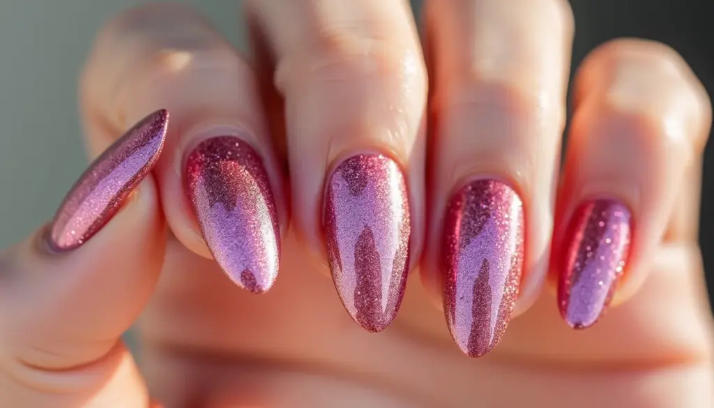 40 Unha de Gel Decorada com Glitter Rosa: Inspirações e Técnicas 2026