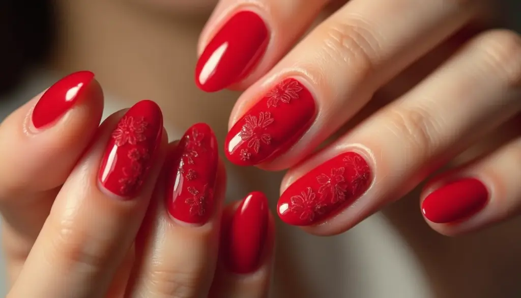 62 Unha Decorada em Gel Vermelha: Inspirações e Tendências 2026