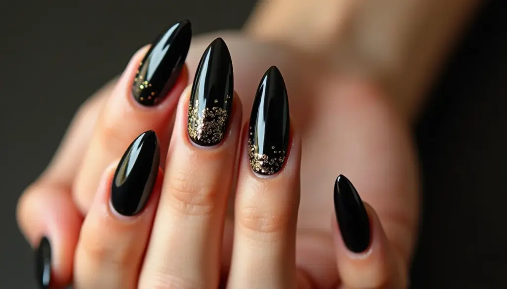 44 Unha Decorada Preta Encapsulada Ideias para um Look Luxuoso e Duradouro 44 Unha Decorada Preta Encapsulada Ideias para um Look Luxuoso e Duradouro
