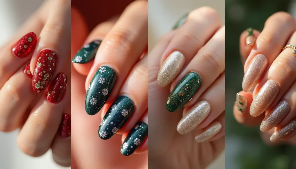 51 Ideias de Unha para Natal e Ano Novo Junto Que Funcionam nas Duas Festas