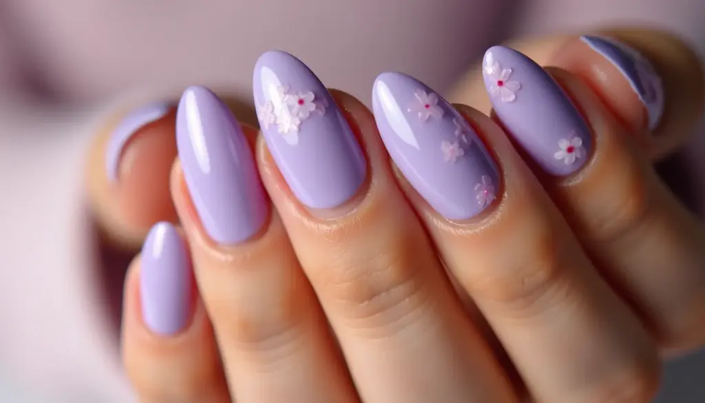32 Unha Postica Realista Decorada Lilas: Escolha a Sua 32 Unha Postica Realista Decorada Lilas: Escolha a Sua