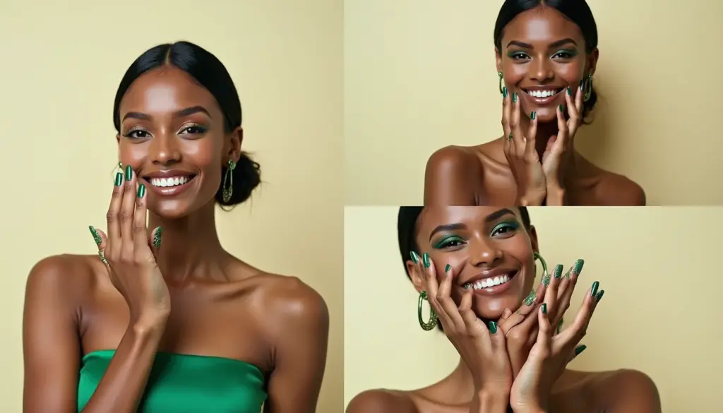 63 Ideias de Unha Verde Esmeralda Para Arrasar em 2026